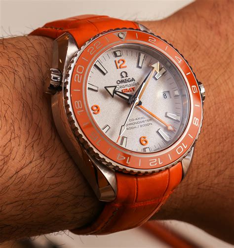 omega seamaster planet ocean 2500 42mm|omega planet ocean orange chronograph.